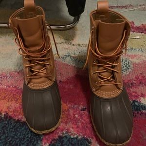 Women’s LLBEAN bean boots size 9